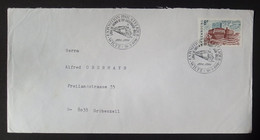 1981 Luxembourg To Germany Cover (train) - Lettres & Documents
