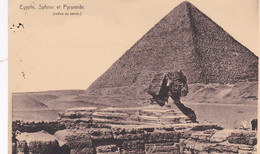 Egypte Sphinx Et Pyramide (pk80580) - Musées