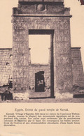Egypte Entrée Du Grand Temple De Karnak (pk80587) - Musea
