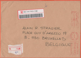 EGITTO - EGYPTE - Egypt - 2005 - 0550 EMA, Red Cancel - Registered - Medium Envelope - Viaggiata Da Heliopolis Per Bruxe - Covers & Documents