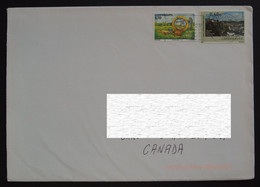 2016 Luxembourg To Canada Cover - Lettres & Documents