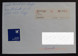 2013 Portugal To Canada Cover - Lettres & Documents