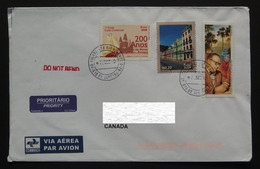 2013 Brazil To Canada Cover - Cartas & Documentos