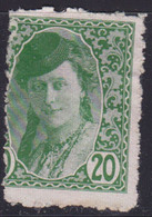 287.Yugoslavia SHS Bosnia 1919 Newspaper Stamp ERROR Moved Perforation MH Michel 26 - Geschnittene, Druckproben Und Abarten