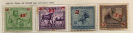 Congo Belge (1931-32) -   Timbres Surcharges -   Neufs* - MH - 1923-44: Neufs