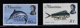 MAURITIUS 1970 OSAKA UNIVERSAL EXPOSITION MH STAMPS - 1970 – Osaka (Japan)