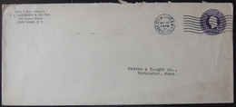 1933 USA Domestic Postal Envelope - 1921-40