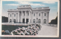 Newport - Marble Palace, Res. Of Mrs O. H. P. Belmont - Newport