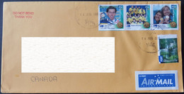 2013 Australia To Canada Cover (Sidney Olympics) - Lettres & Documents