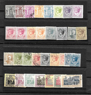 LOTE 2198A  ///   MONACO  YVERT Nº: 73/103 LUXE  CATALOG/COTE: 76€    ¡¡¡ OFERTA - LIQUIDATION - JE LIQUIDE !!! - Used Stamps