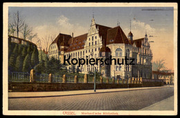 ALTE POSTKARTE CASSEL MURHARD'SCHE BIBLIOTHEK 1917 Kassel Library Bibliotheque Ansichtskarte Postcard AK Cpa - Bibliothèques