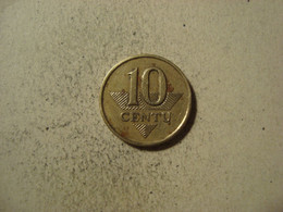 MONNAIE LITUANIE 10 CENTU 1997 - Lithuania