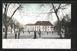 AK Burg, Paradeplatz Mit Hotel Roland - Burg