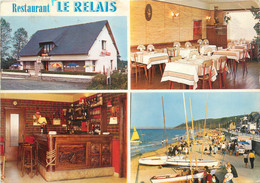 CPSM FRANCE 22 "Plérin, Bar Restaurant Le Relais" - Plérin / Saint-Laurent-de-la-Mer
