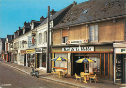 CPSM FRANCE 76 "Goderville, Place Godard Des Vaux" - Goderville