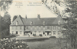 CPA FRANCE 76 "Ourville, Le Château D'Arantot" - Ourville En Caux