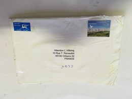 (PP 38) Israel Cover Posted To France (during COVID-19 Pandemic / Mail Not Open From Israel To Australia) - Storia Postale