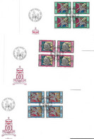 1455c: Liechtenstein 1985, Gardewappen, Heraldik, Luxus- FDCs - Enveloppes