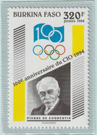 Burkina Faso 1994 IOC Centenary MNH/** (H67) - Andere