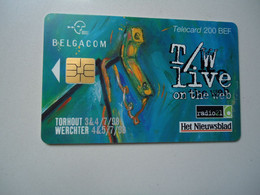 BELGIUM   USED CARDS  ANNIVERSARY - Zonder Classificatie