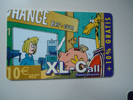 BELGIUM   PREPAID  USED ADVERSTISING COMICS - Autres & Non Classés