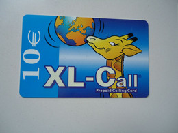 BELGIUM   PREPAID  USED GIRAFFE - Otros & Sin Clasificación