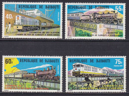 SETS DJIBOUTI Trains Railway MNH**  CV 6,5€ - Treni