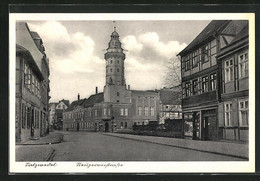 AK Salzwedel, Neuperverstrasse Mit Rathausturm - Salzwedel