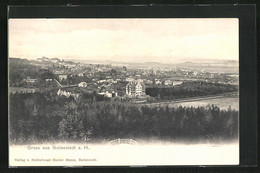 AK Ballenstedt Am Harz, Teilansicht Aus Der Vogelschau - Ballenstedt