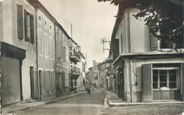 CPSM FRANCE 40 "Gabarret, Rue De La Poste" - Gabarret