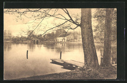 AK Lindow, Wutzsee Mit Uferpromenade - Lindow