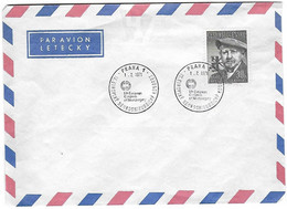 TCHECOSLOVAQUIE - Praha Prague - Cad 1 7 1971 Congrès Neurochirurgical Yvert 920 Karelklic - Par Avion - Storia Postale