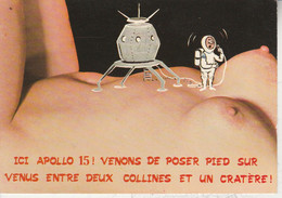 Ici Apollo 15 ! Venons De Poser Pied Sur Vénus Entre Deux Collines Et Un Cratère ! - Astronomie