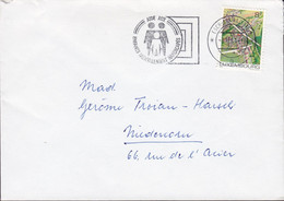 Luxembourg DR. PAUL MULLER Slogan Flamme 'Aide Aux Enfants Mentalement Handicapés' ESCH-SUR-ALZETTE 1981 Cover Lettre - Storia Postale