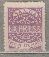SAMOA 1877 Six Pence MH Mi 3 #27885 - Samoa (Staat)