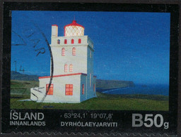 Islande 2014 Oblitéré Used Le Phare De Dyrholaey - Gebruikt