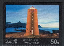 Islande 2013 Oblitéré Used Le Phare De Vattarnes SU - Oblitérés