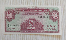 UK 1962 - British Armed Forces 1 Pound - 4th Series - K/3 720640 - UNC - British Troepen & Speciale Documenten