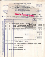 12- MILLAU- RARE FACTURE LOUIS MARTIAL FILS-MANUFACTURE GANTS-GANTERIE- GANT 1949 - Kleidung & Textil