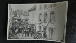 Cpa Carte Photo Du 29 Chateauneuf Du Faou Fête Procession Circa 1920   AVR21-19 - Châteauneuf-du-Faou