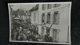Cpa Carte Photo Du 29 Chateauneuf Du Faou Fête Procession Circa 1920   AVR21-19 - Châteauneuf-du-Faou