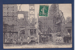 CPA [10] Aube > Nogent-sur-Seine Catastrophe 1911 Malterie Bière Beer Circulé - Nogent-sur-Seine