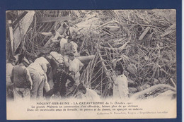 CPA [10] Aube > Nogent-sur-Seine Catastrophe 1911 Malterie Bière Beer Circulé - Nogent-sur-Seine