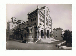 MONACO - La Cathédrale, Traction, Citroen - 1072 - Cathédrale Notre-Dame-Immaculée