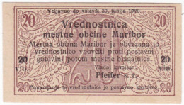 Slovenia 20 Vinarjev 1919 Maribor - Slovenia