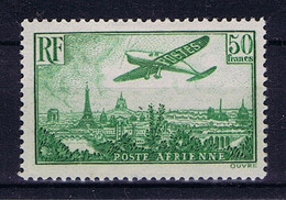 France  Aérienne : Yv 14  50 Francs  MH/*, Mit Falz, Avec Charnière 1936 - 1927-1959 Ungebraucht