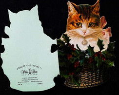 ► Double Decoupis Moderne Anglais    - Chat Vintage   -  Victorian Cat Period - Animaux