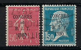 FRANCE 1930: Les Y&T 264-265, Obl. - Usati
