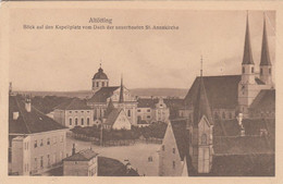 GERMANY - Altötting 1915 - Blick Auf Den Kapellplatz Vom Dach Der Neuerbauten St. Annakirche - Altoetting