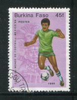 BURKINA FASO- Y&T N°667- Oblitéré (football) - Burkina Faso (1984-...)